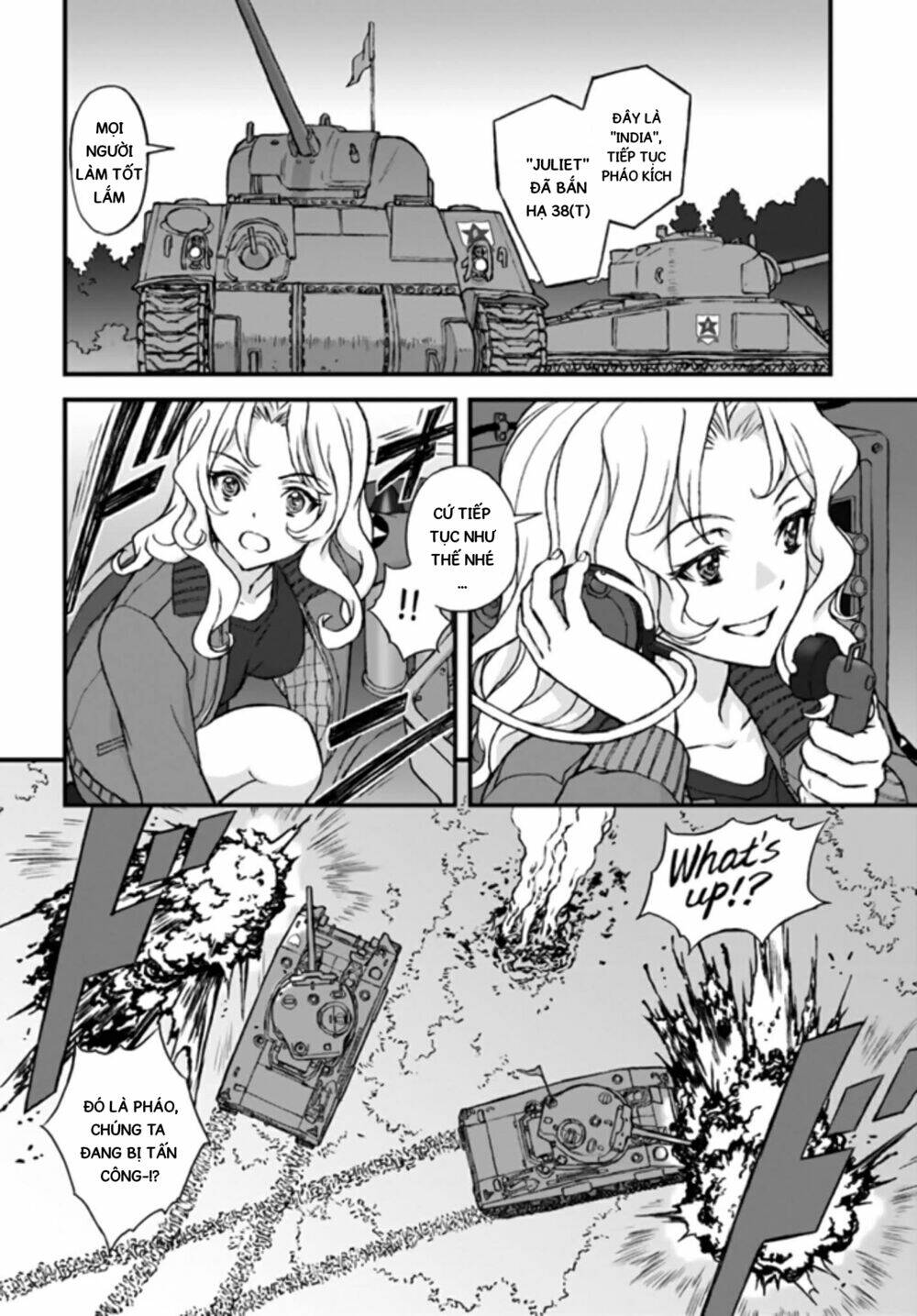 Girls Und Panzer: The Fir Tree And The Iron-Winged Witch Chương 4 Ảnh 11