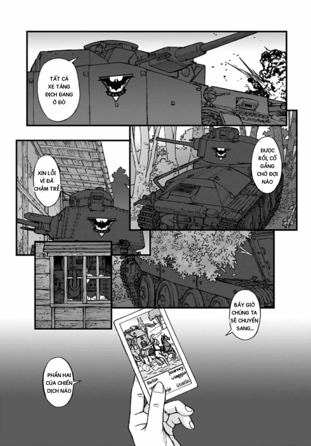 Girls Und Panzer: The Fir Tree And The Iron-Winged Witch Chương 4 Ảnh 10
