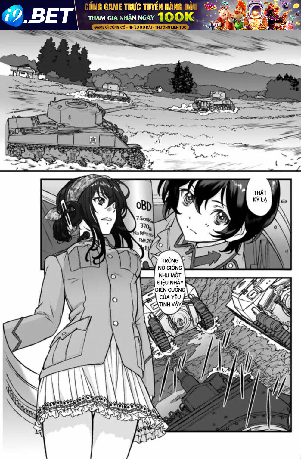 Girls Und Panzer: The Fir Tree And The Iron-Winged Witch Chương 3 Ảnh 4