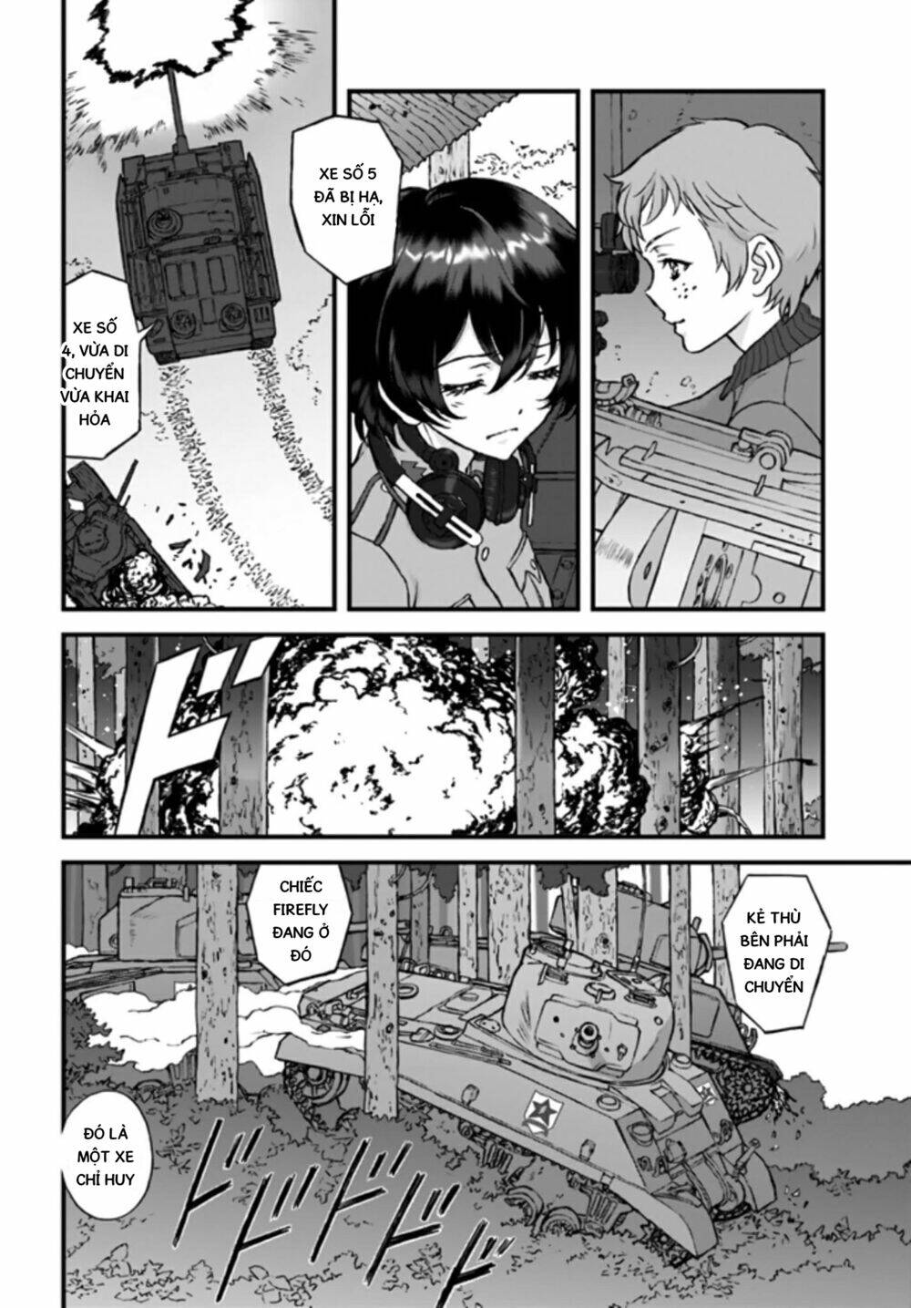 Girls Und Panzer: The Fir Tree And The Iron-Winged Witch Chương 4 Ảnh 9