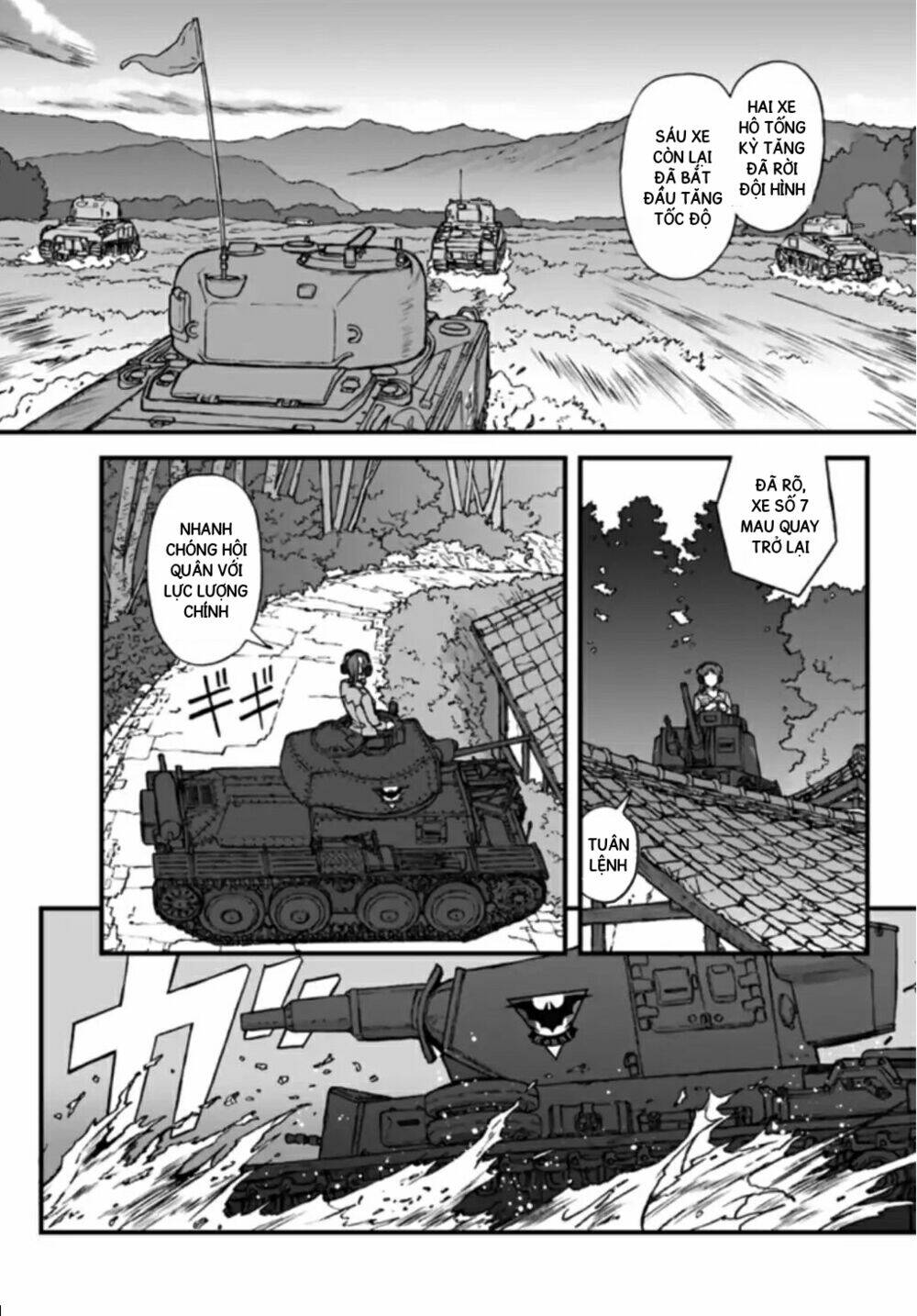 Girls Und Panzer: The Fir Tree And The Iron-Winged Witch Chương 3 Ảnh 3