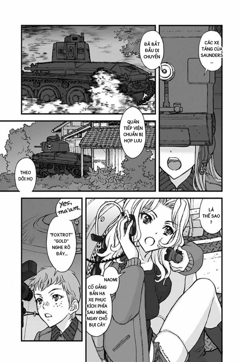 Girls Und Panzer: The Fir Tree And The Iron-Winged Witch Chương 5 Ảnh 8
