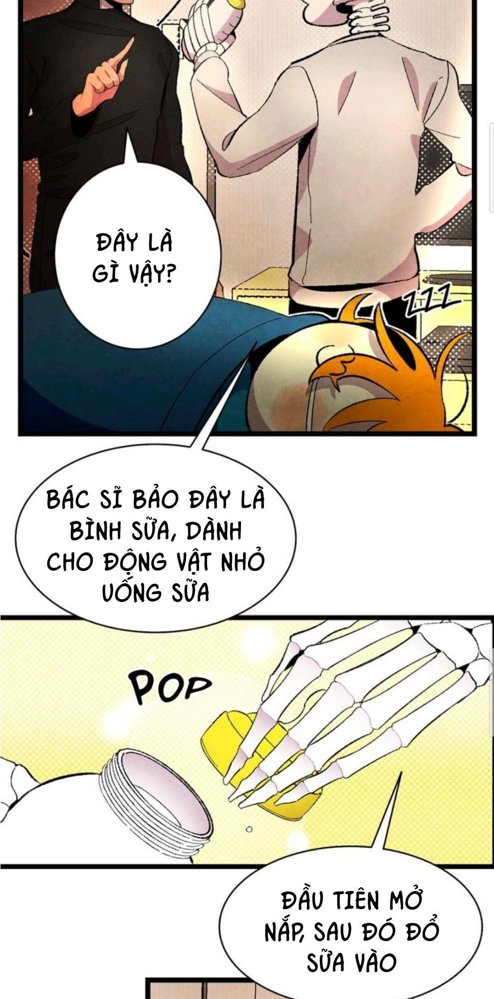 Skeleton Bất Đắt Dĩ Trở Thành Bố Của Bé Mèo Con Chương 6 Ảnh 25