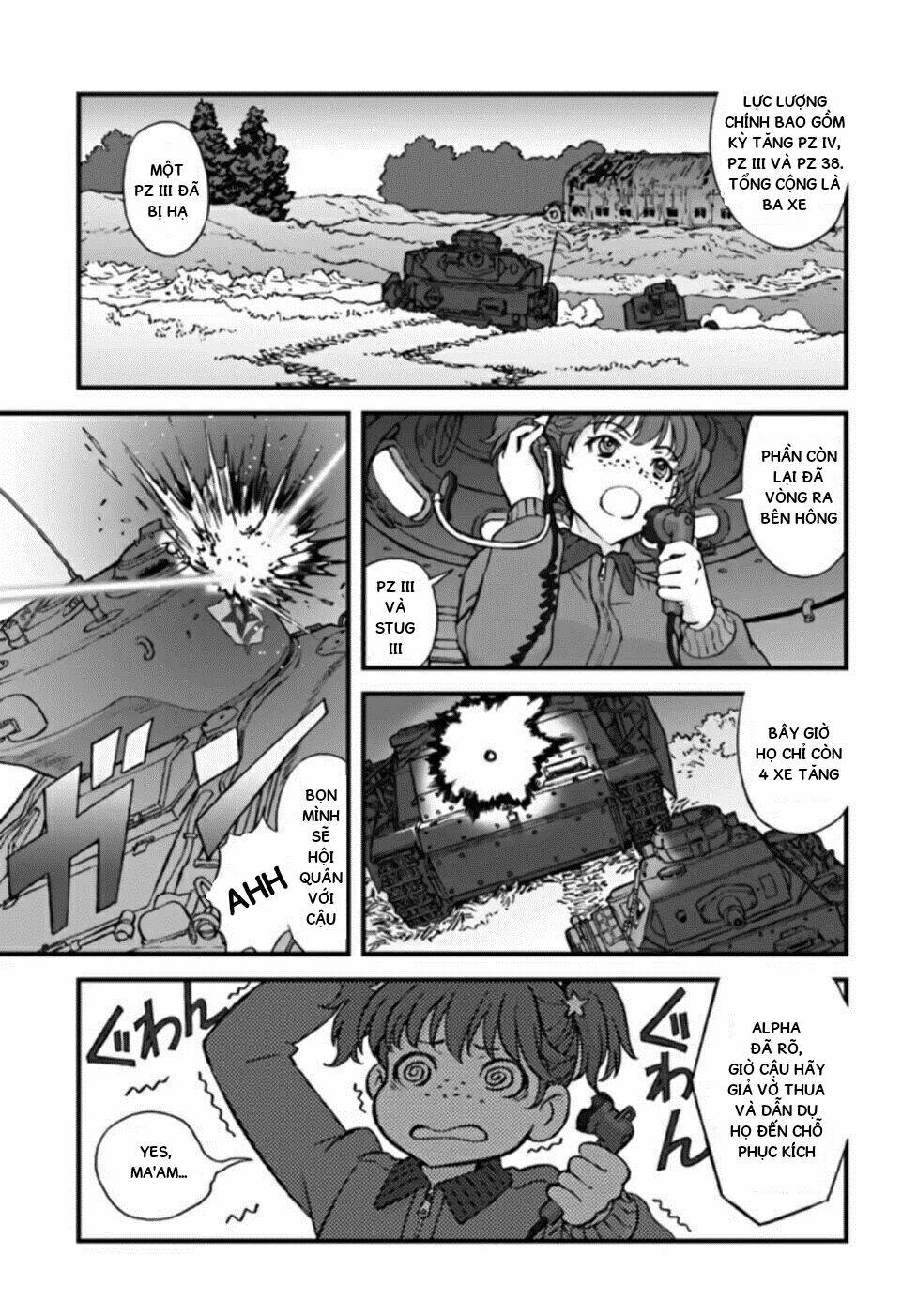 Girls Und Panzer: The Fir Tree And The Iron-Winged Witch Chương 2 Ảnh 16