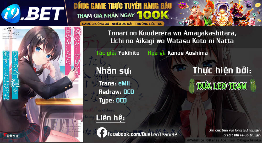 Tonari No Kuuderera O Amayakashitara, Uchi No Aikagi O Watasu Koto Ni Natta Chương 3 Ảnh 3