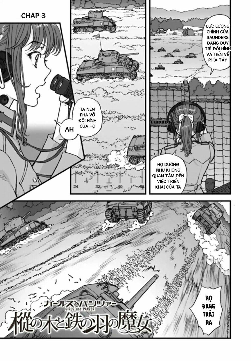 Girls Und Panzer: The Fir Tree And The Iron-Winged Witch Chương 3 Ảnh 2