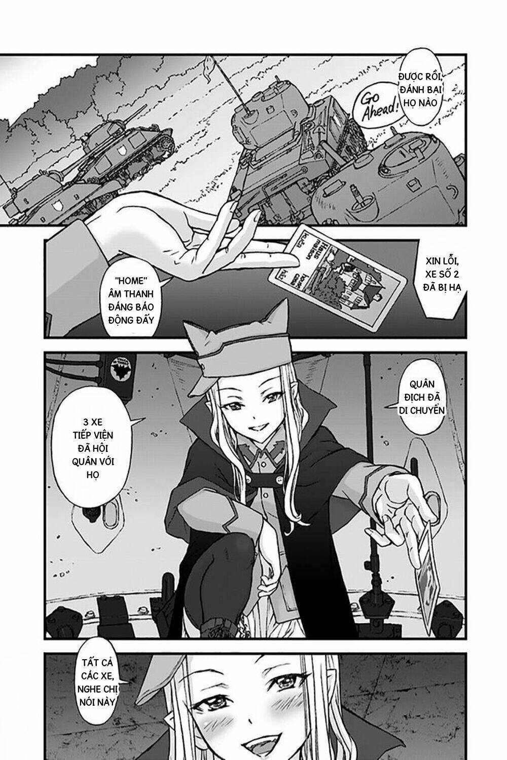 Girls Und Panzer: The Fir Tree And The Iron-Winged Witch Chương 5 Ảnh 12