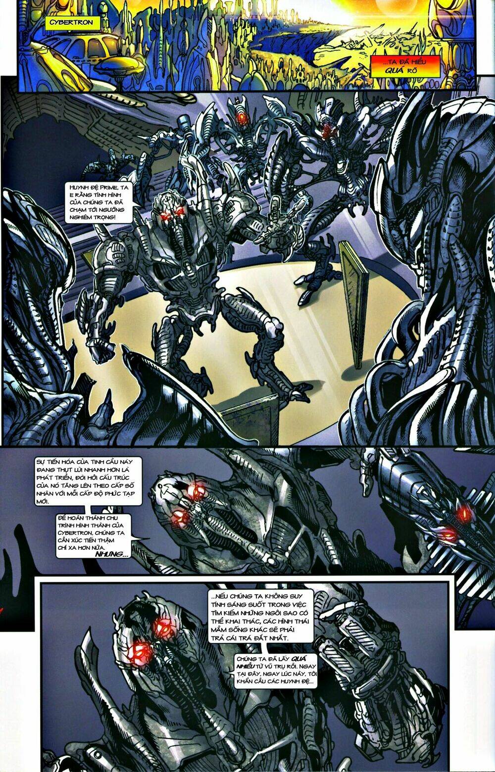 Transformer Film Comic Series Chương 1 Ảnh 8