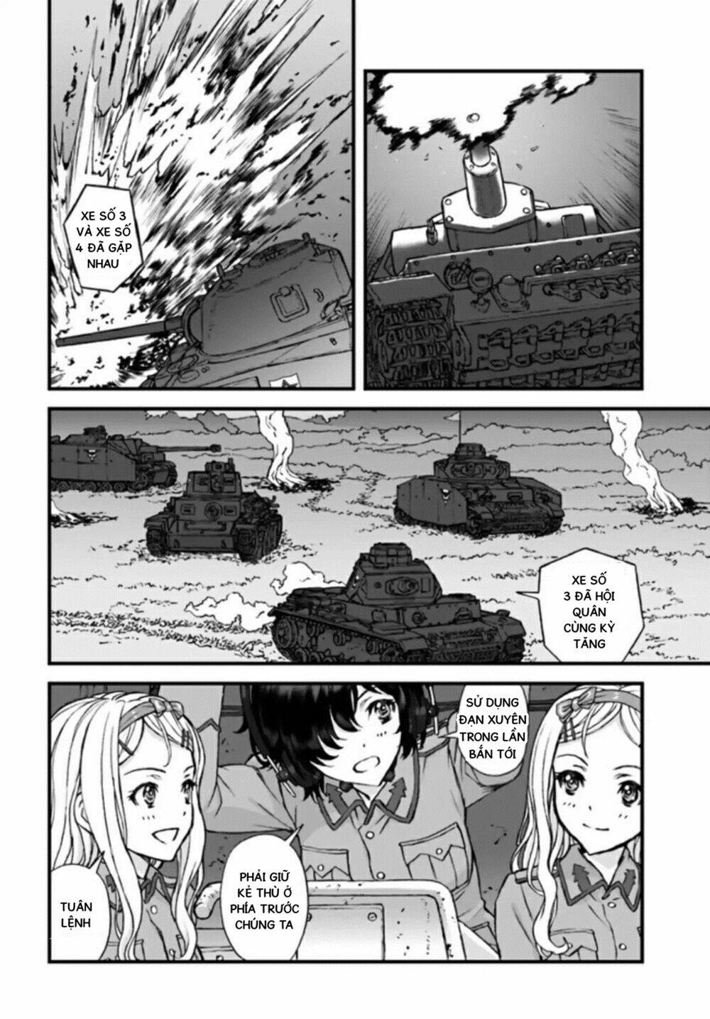 Girls Und Panzer: The Fir Tree And The Iron-Winged Witch Chương 3 Ảnh 7