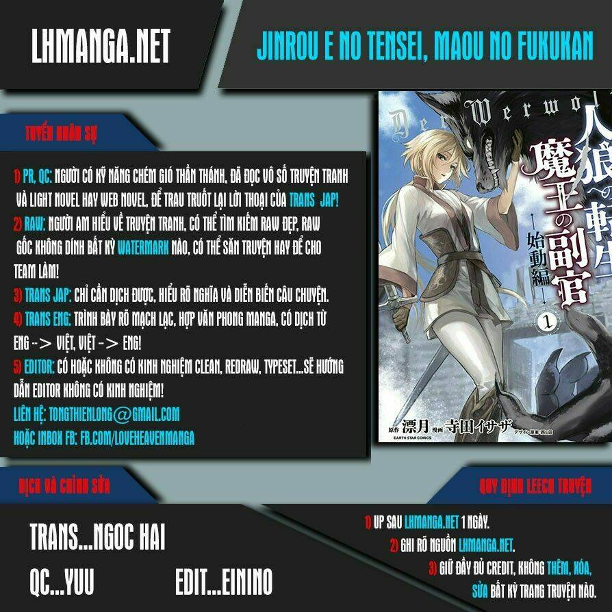 Jinrou E No Tensei, Maou No Fukukan Chương 0 Ảnh 40