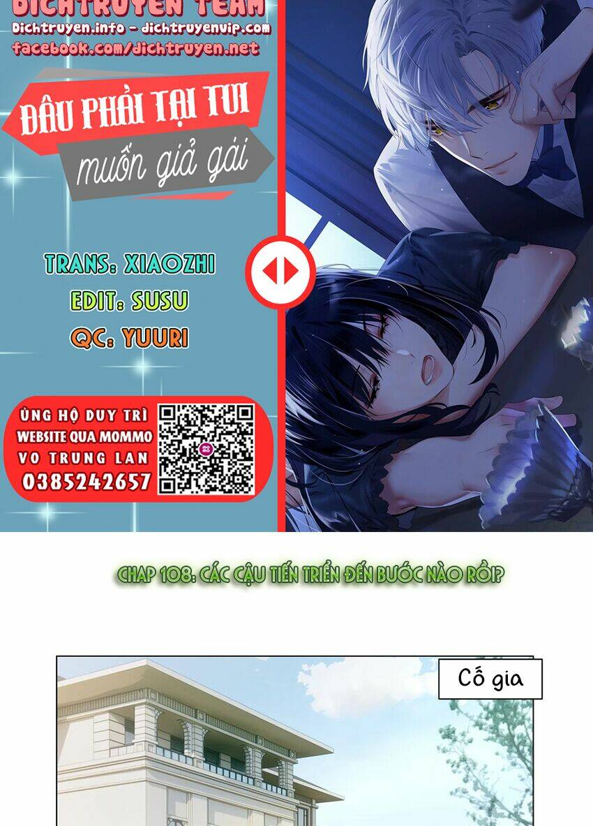 Đâu Phải Tại Tui Muốn Giả Gái Chương 108 Ảnh 3