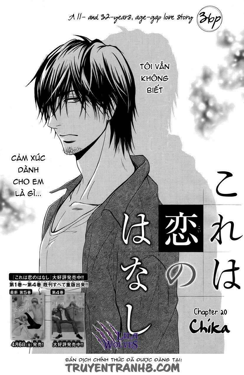 Kore Wa Koi No Hanashi Chương 20 Ảnh 4