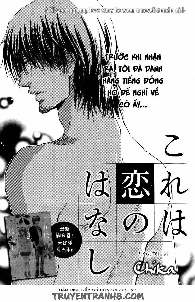 Kore Wa Koi No Hanashi Chương 27 Ảnh 5