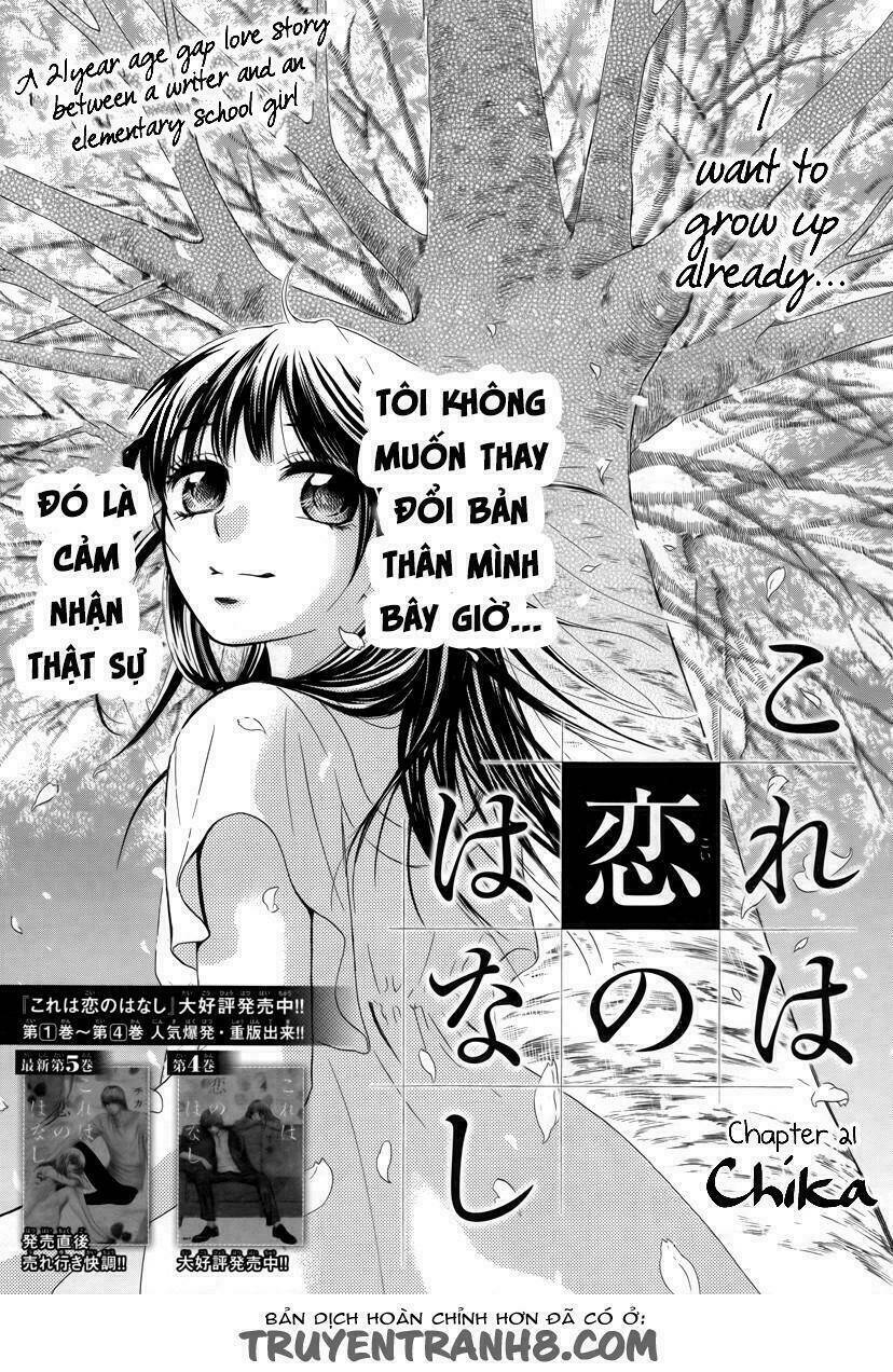 Kore Wa Koi No Hanashi Chương 21 Ảnh 4