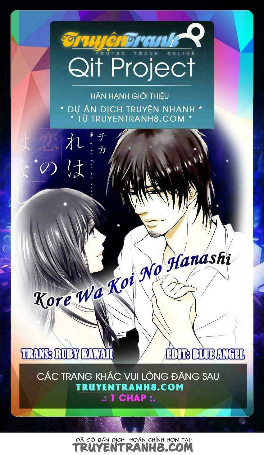Kore Wa Koi No Hanashi Chương 21 Ảnh 2