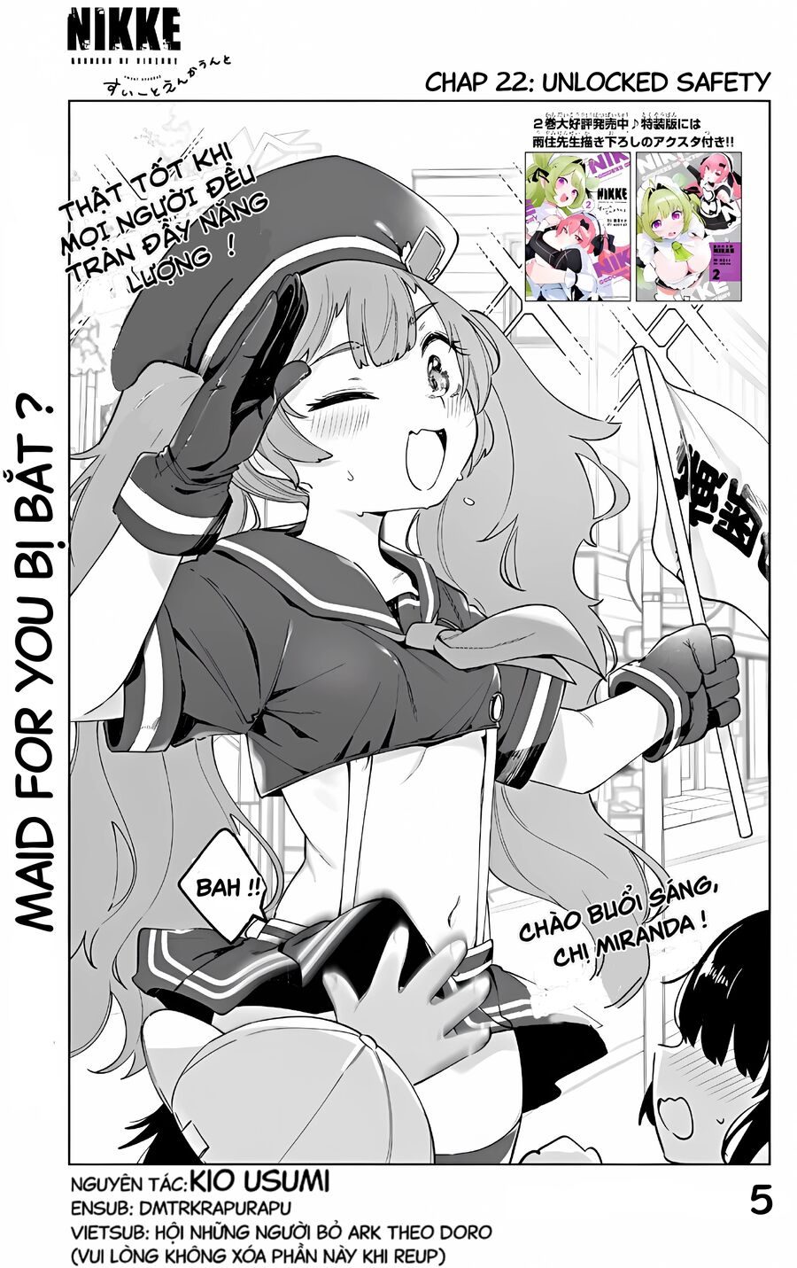 Goddess Of Victory: Nikke Official Four-Panel Comics Chương 22 Ảnh 5