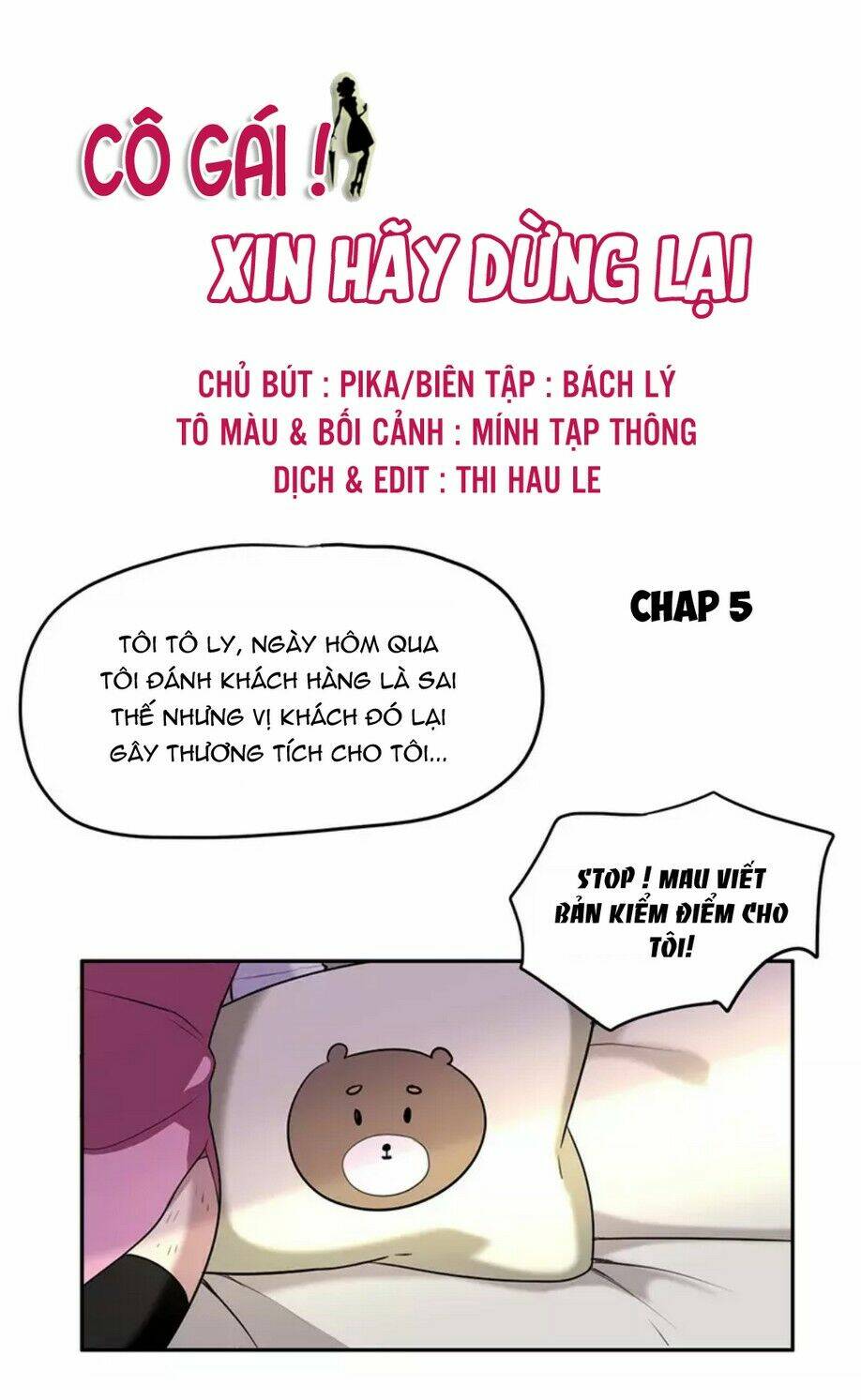 Cô Gái! Xin Hãy Dừng Lại Chương 5 Ảnh 2