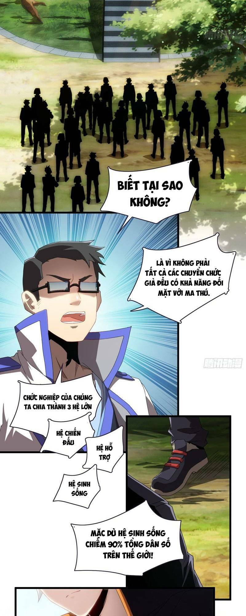 Toàn Dân Chuyển Chức: Ta Trở Thành Vong Linh Quân Chủ Chương 1 Ảnh 11