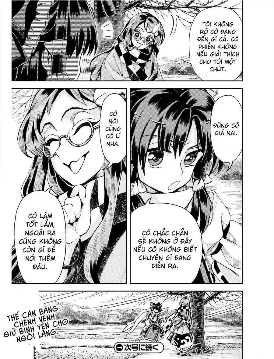 Touhou Suzunaan ~ Forbidden Scrollery Chương 37 Ảnh 22