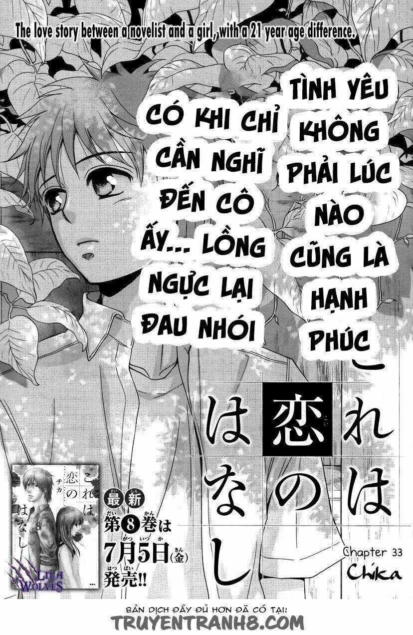 Kore Wa Koi No Hanashi Chương 33 Ảnh 4