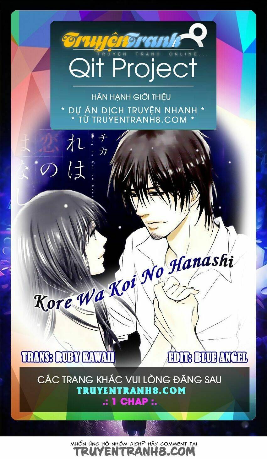 Kore Wa Koi No Hanashi Chương 24 Ảnh 2