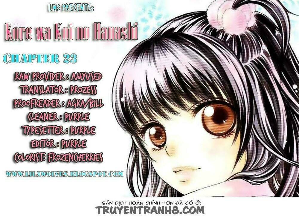 Kore Wa Koi No Hanashi Chương 23 Ảnh 3
