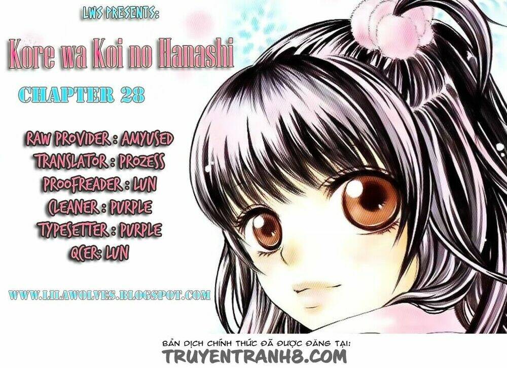 Kore Wa Koi No Hanashi Chương 28 Ảnh 2