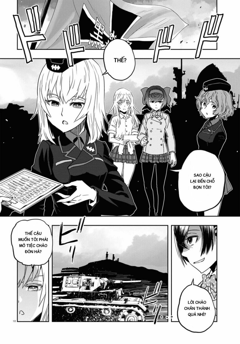 Girls Und Panzer: Ribbon No Musha Chương 56 Ảnh 19