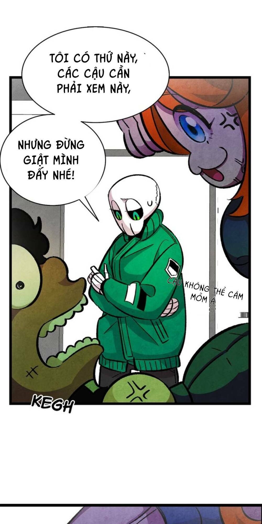 Skeleton Bất Đắt Dĩ Trở Thành Bố Của Bé Mèo Con Chương 4 Ảnh 38