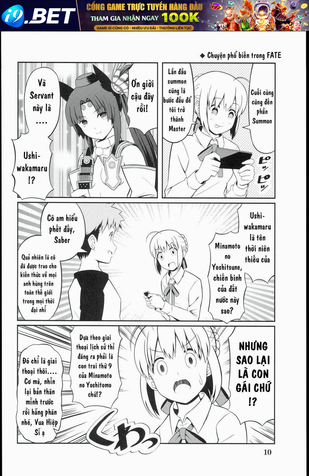 Saber-San Chơi Fgo! Chương 1 Ảnh 13