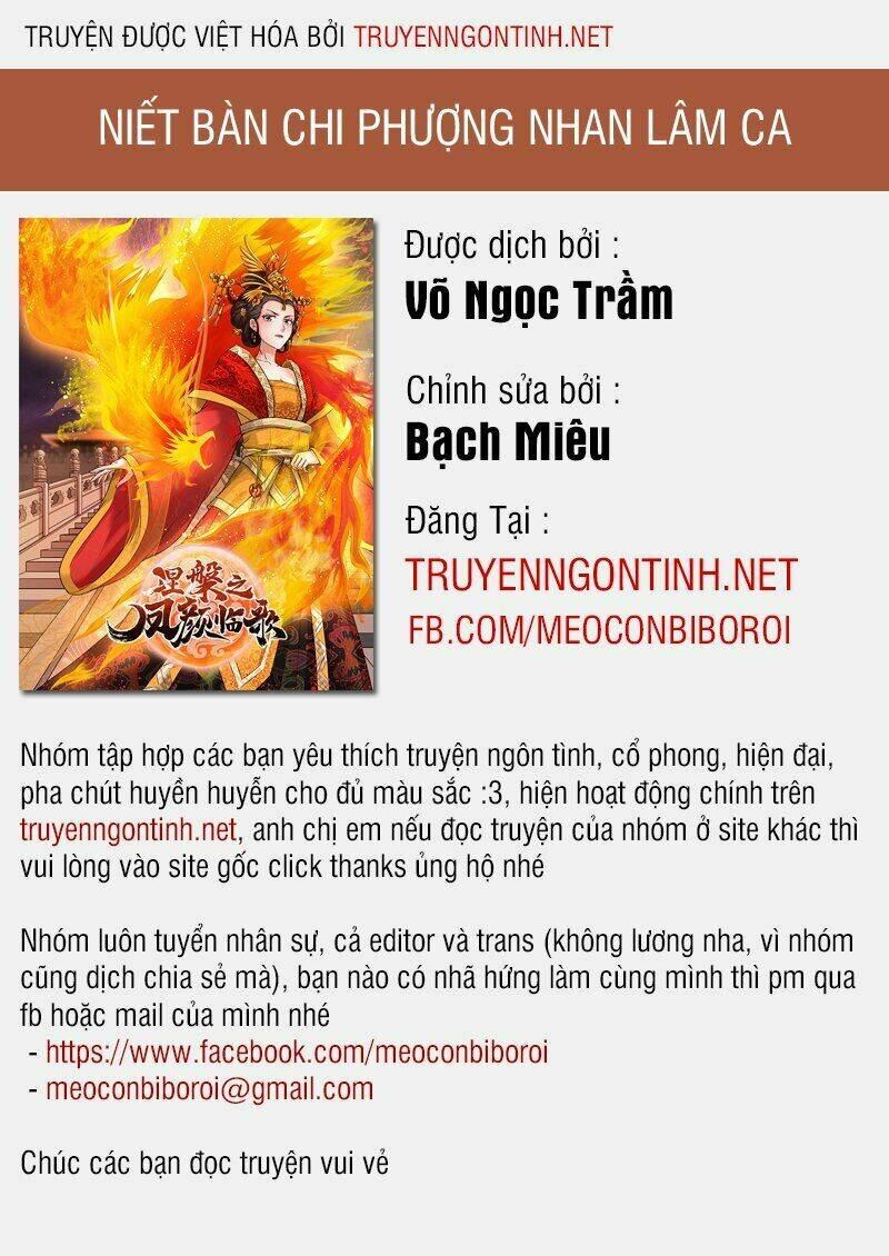 Niết Bàn Chi Phượng Nhan Lâm Ca Chương 8 Ảnh 2