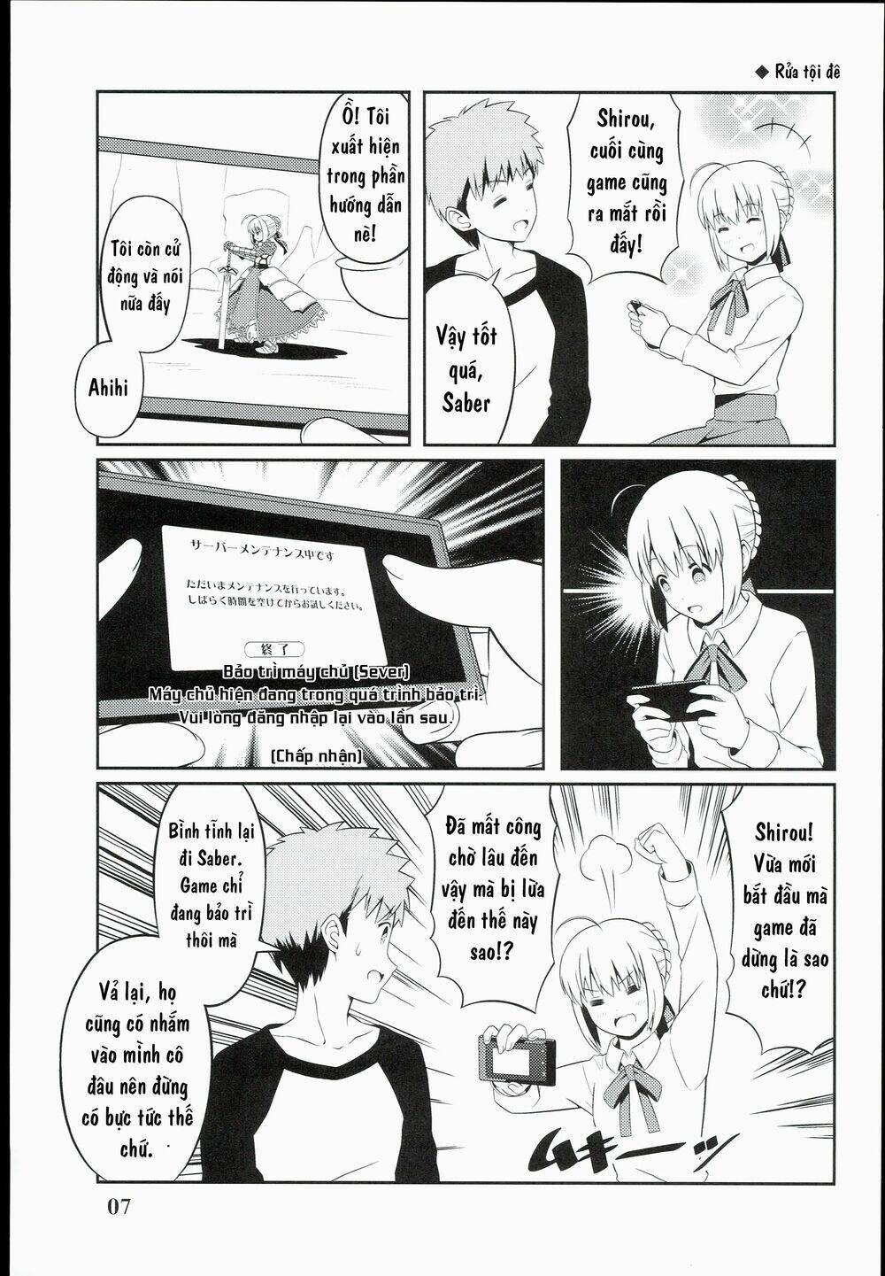 Saber-San Chơi Fgo! Chương 1 Ảnh 10
