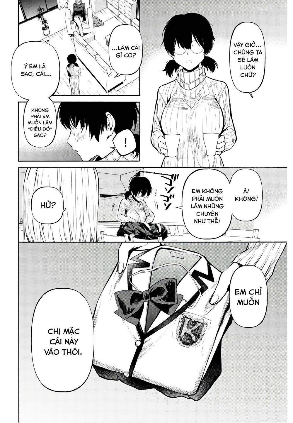 Konya Wa Tsuki Ga Kirei Desu Ga, Toriaezu Shi Ne Chương 38 Ảnh 9