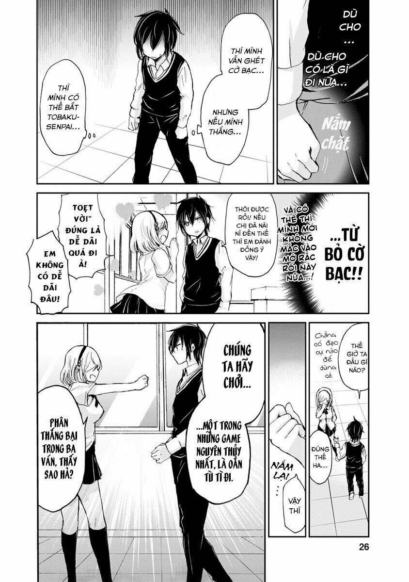 Tobaku Senpai Nani Kakeru Chương 2 Ảnh 11