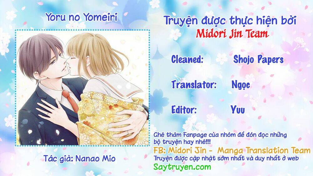 Yoru No Yomeiri Chương 8 Ảnh 3