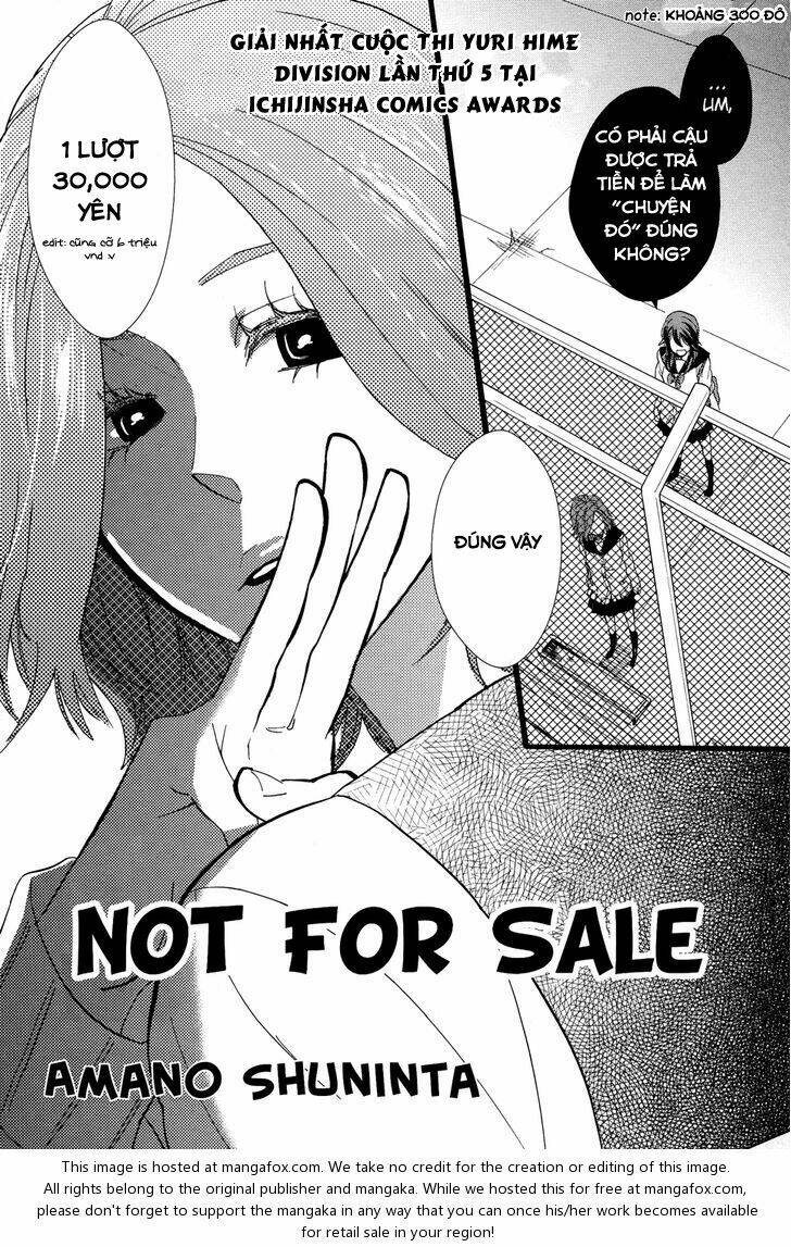 Not For Sale Chương 1 Ảnh 3