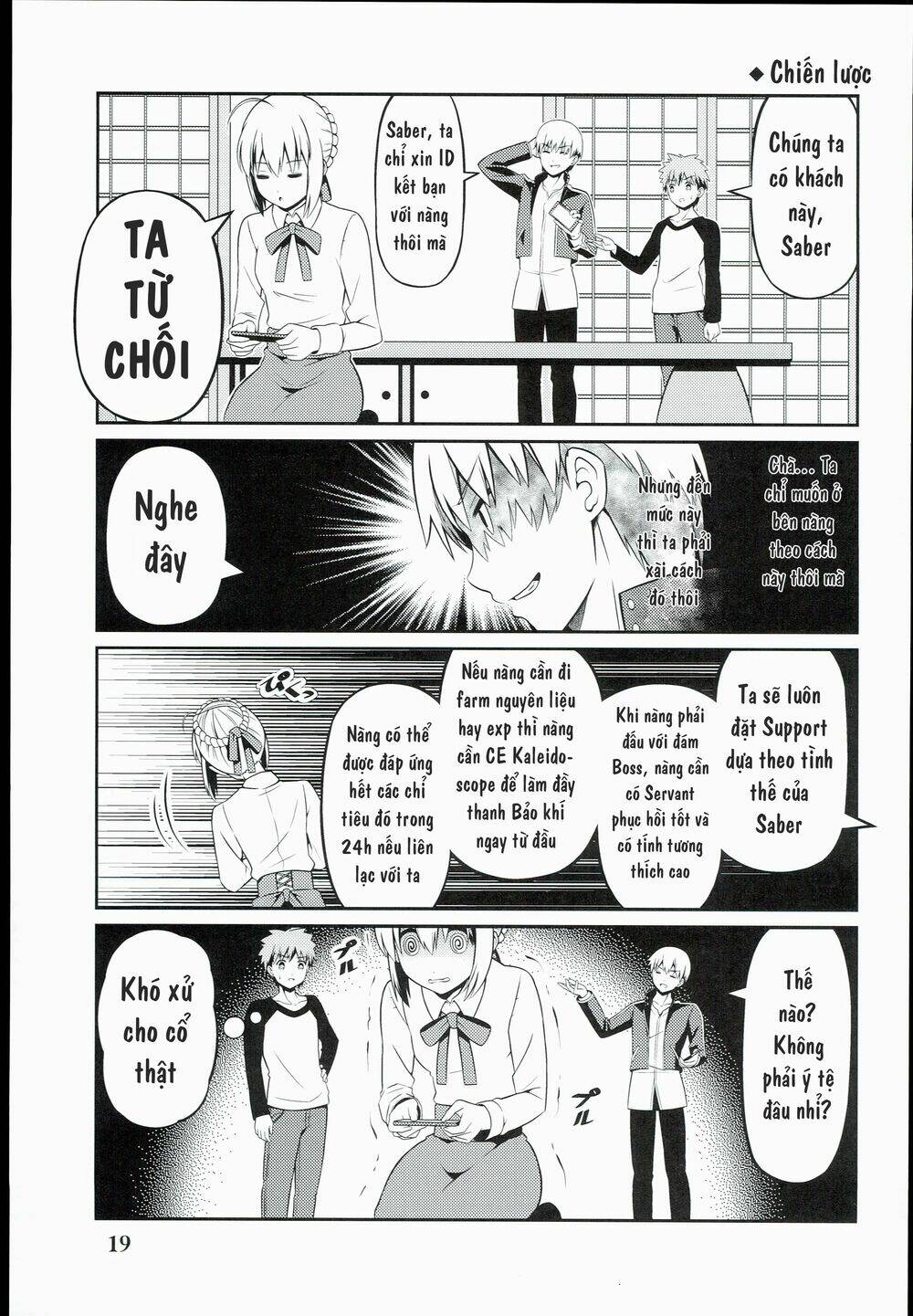 Saber-San Chơi Fgo! Chương 1 Ảnh 22
