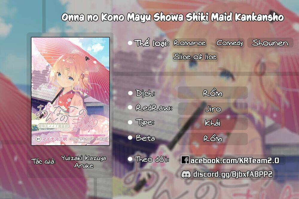 Onna No Kono Mayu Showa Shiki Maid Kankansho Chương 2.2 Ảnh 2