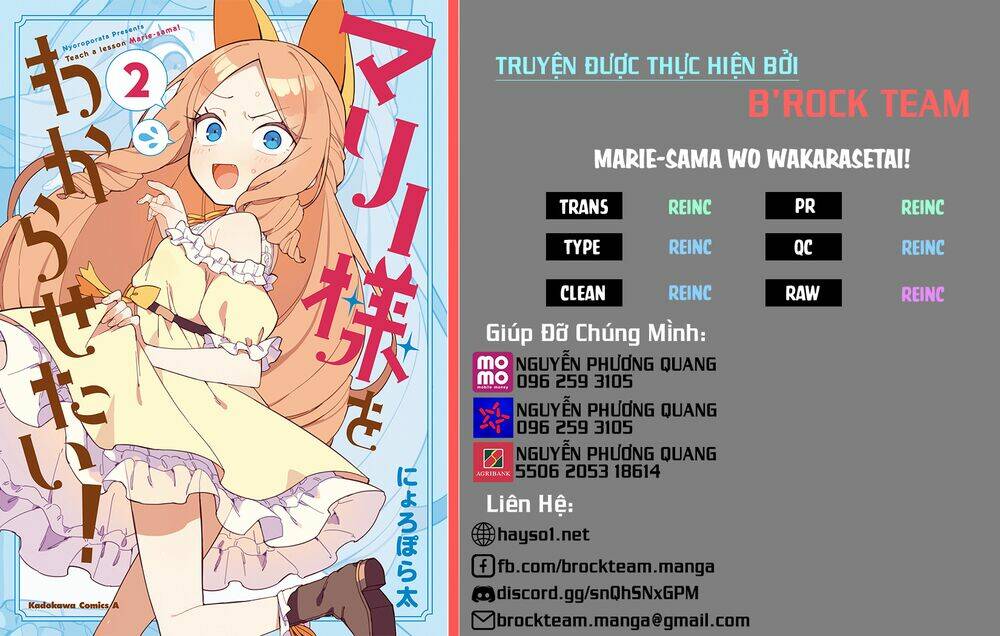 Marie-Sama Thật Khó Bảo! Chương 3 Ảnh 2