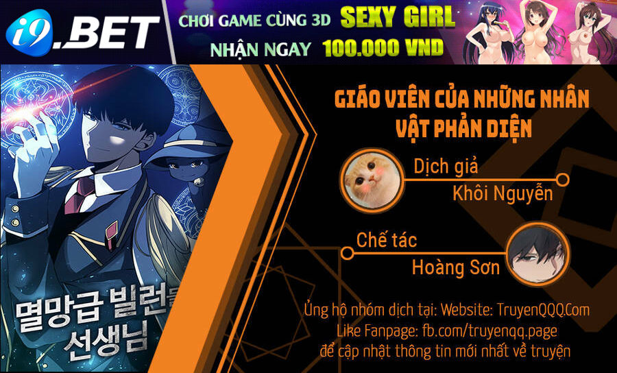 Giáo Viên Của Những Nhân Vật Phản Diện Chương 24 Ảnh 2