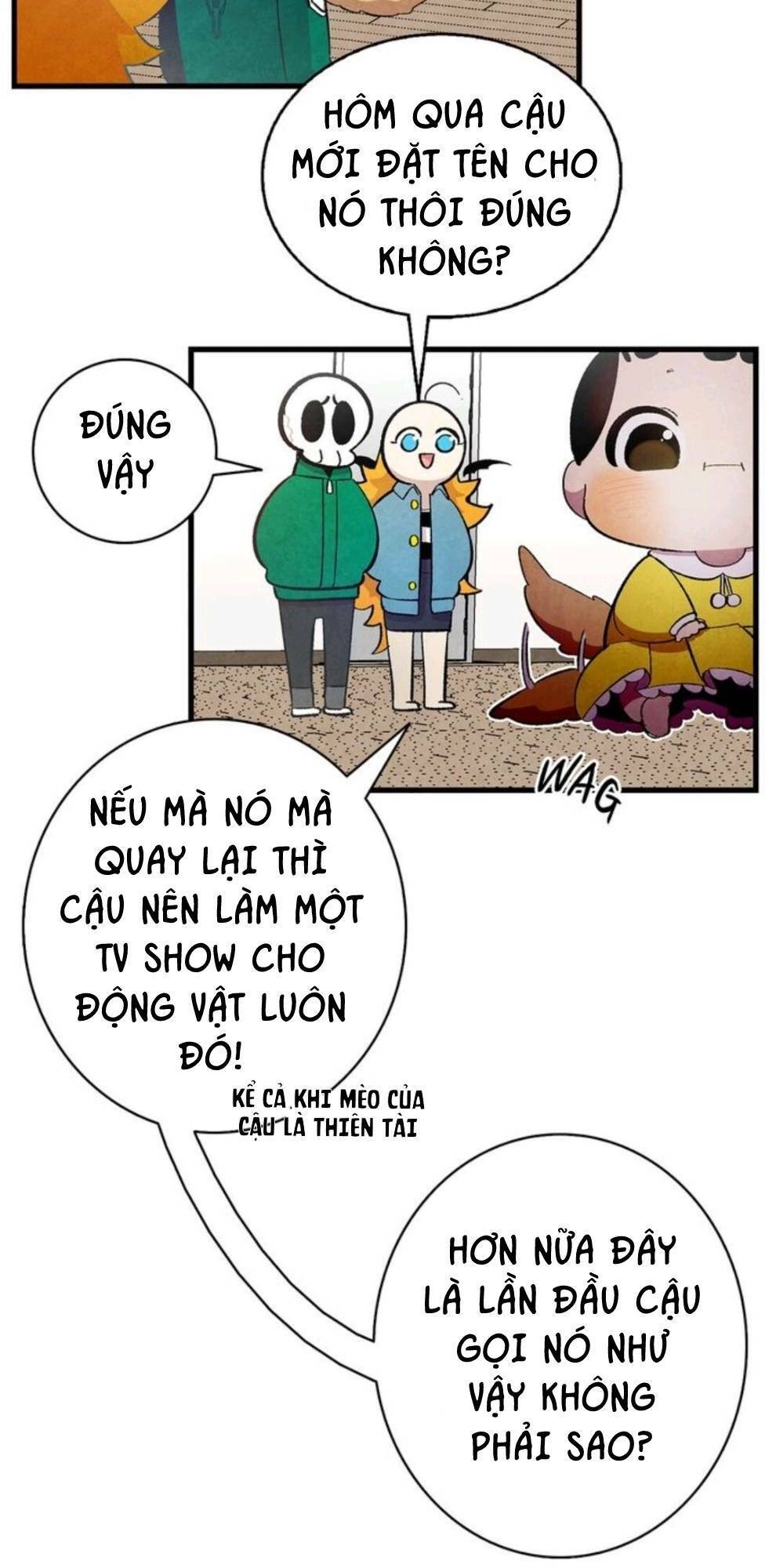 Skeleton Bất Đắt Dĩ Trở Thành Bố Của Bé Mèo Con Chương 9 Ảnh 9