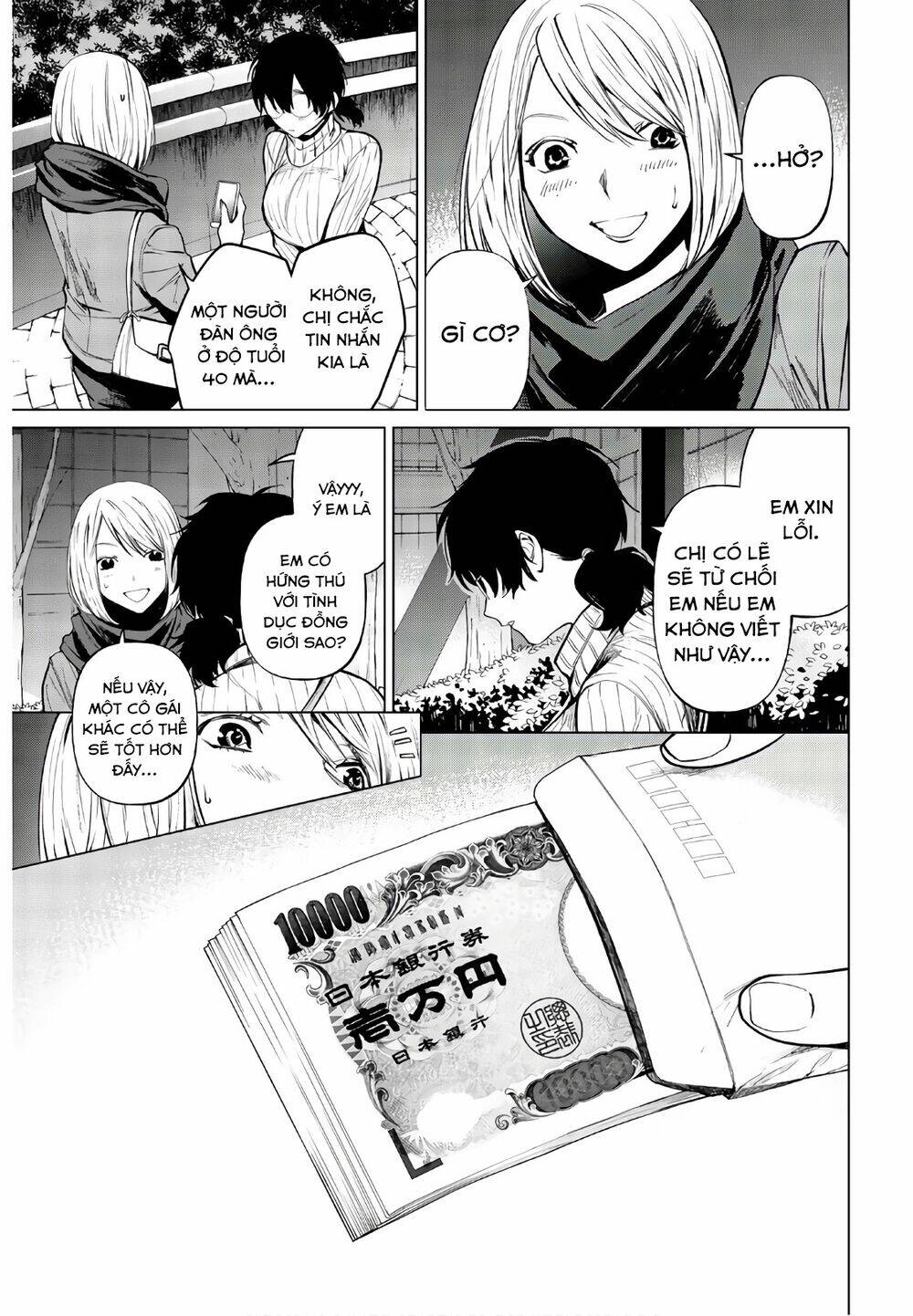 Konya Wa Tsuki Ga Kirei Desu Ga, Toriaezu Shi Ne Chương 38 Ảnh 6