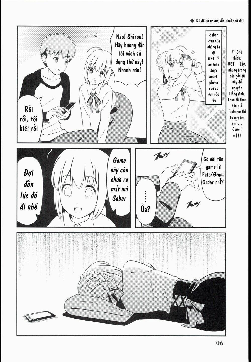 Saber-San Chơi Fgo! Chương 1 Ảnh 9
