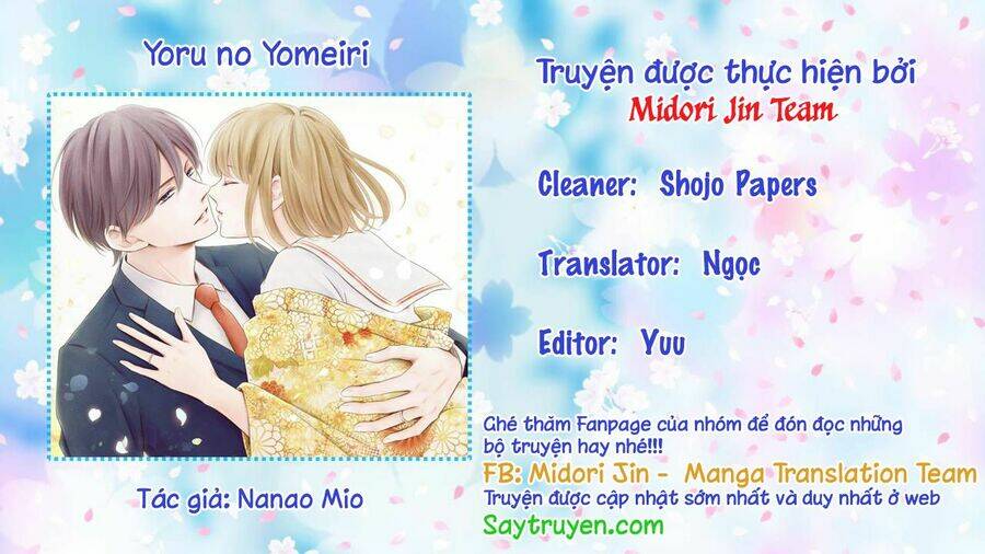 Yoru No Yomeiri Chương 9 Ảnh 3
