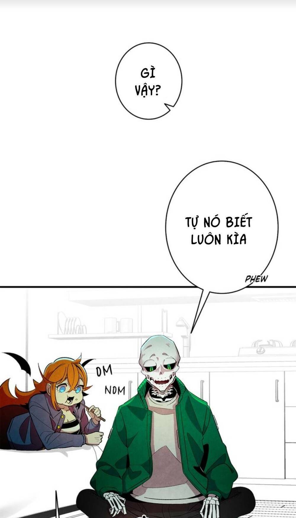 Skeleton Bất Đắt Dĩ Trở Thành Bố Của Bé Mèo Con Chương 4 Ảnh 62