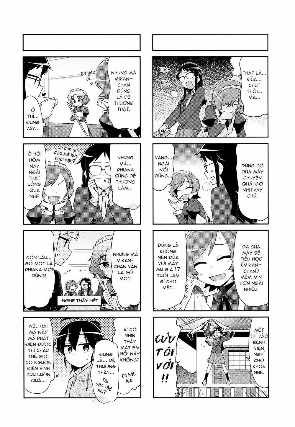 Majyo To Houki To Kurobuchi Megane Chương 33 Ảnh 5