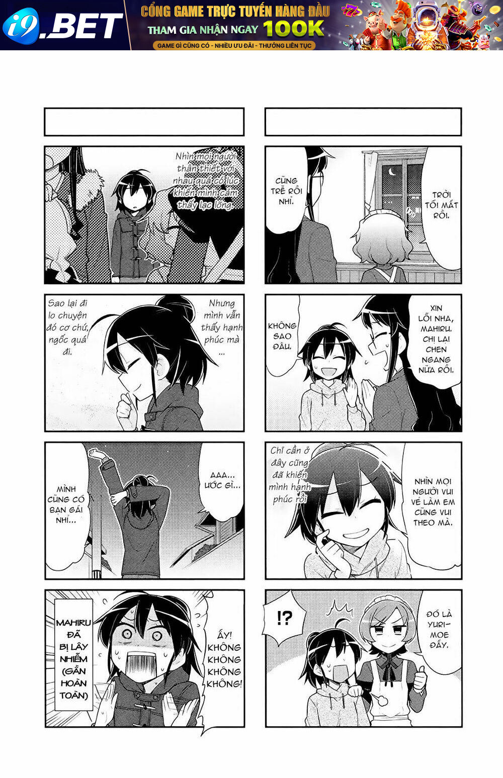 Majyo To Houki To Kurobuchi Megane Chương 33 Ảnh 10