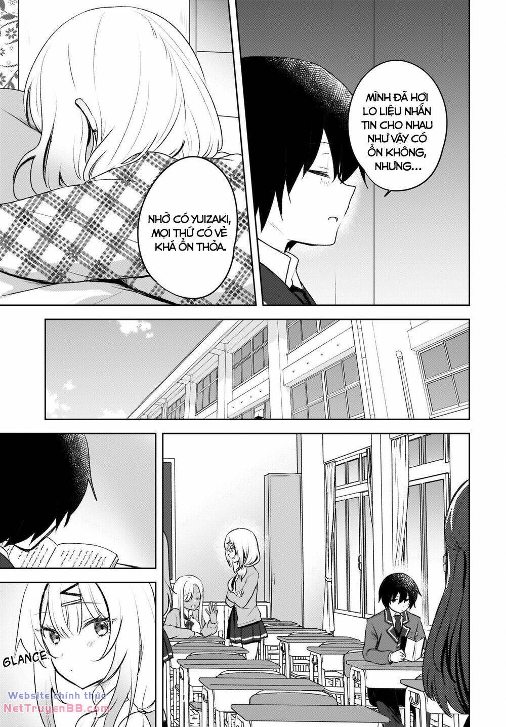 Ushiro No Seki No Gyaru Ni Sukarete Shimatta Chương 4 Ảnh 19