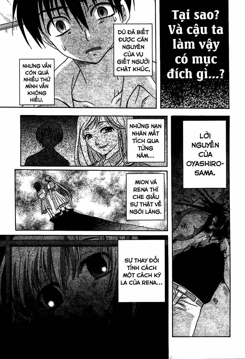 Higurashi No Naku Koro Ni - Onikakushi Hen Chương 3 Ảnh 54