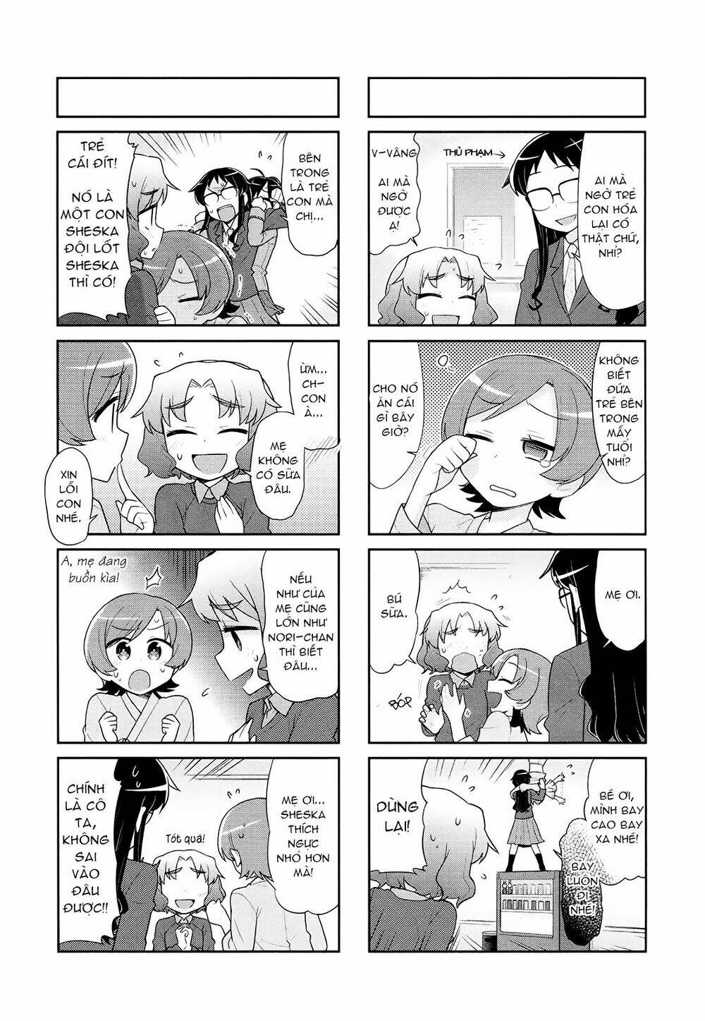 Majyo To Houki To Kurobuchi Megane Chương 36 Ảnh 7